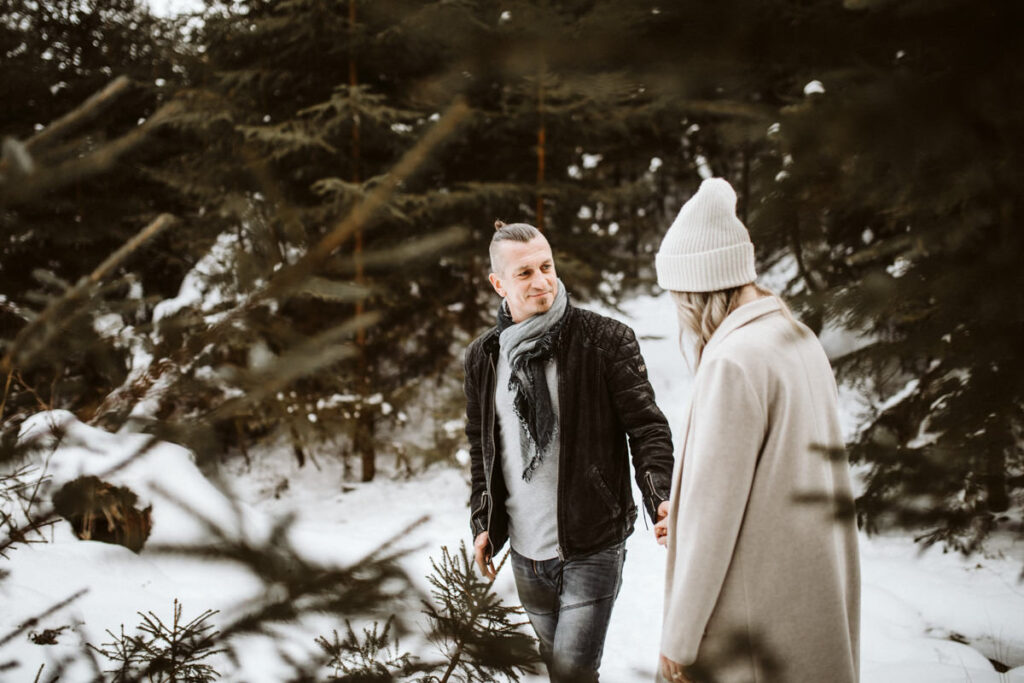 Portraitfotograf in Kassel Schneefoto